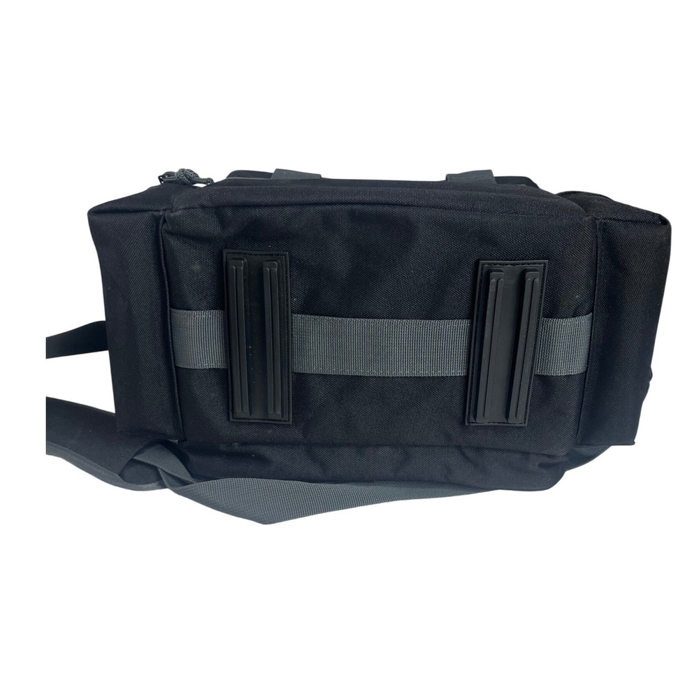 Canon Camera Bag Unisex OS Black Canvas Messenger Shoulder Strap Padded - Picture 3 of 10